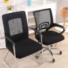 imageSmiry Stretch Jacquard Office Computer Chair Seat Covers Removable Washable Antidust Desk Chair Seat Cushion Protectors  Dark GreyBlack