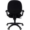 imageSmiry Stretch Jacquard Office Computer Chair Seat Covers Removable Washable Antidust Desk Chair Seat Cushion Protectors  Dark GreyBlack