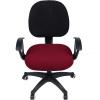 imageSmiry Stretch Jacquard Office Computer Chair Seat Covers Removable Washable Antidust Desk Chair Seat Cushion Protectors  Dark GreyBurgundy