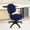 imageSmiry Stretch Jacquard Office Computer Chair Seat Covers Removable Washable Antidust Desk Chair Seat Cushion Protectors  Dark GreyNavy Blue