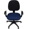 imageSmiry Stretch Jacquard Office Computer Chair Seat Covers Removable Washable Antidust Desk Chair Seat Cushion Protectors  Dark GreyNavy Blue