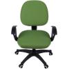 imageSmiry Stretch Jacquard Office Computer Chair Seat Covers Removable Washable Antidust Desk Chair Seat Cushion Protectors  Dark GreyOlive Green