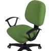 imageSmiry Stretch Jacquard Office Computer Chair Seat Covers Removable Washable Antidust Desk Chair Seat Cushion Protectors  Dark GreyOlive Green