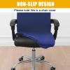 imageSmiry Stretch Printed Office Computer Chair Covers Universal Desk Rotating Chair Slipcovers Removable Washable Soft Fit AntiDust Spandex Protector Cover with Zipper BeigeNavy