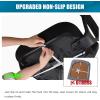 imageSmiry Printed Office Computer Chair Seat Covers Stretch Fit Universal Desk Rotating Chair Cover Washable Removable Seat Cushion Protectors  BeigeBlack