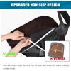 imageSmiry Printed Office Computer Chair Seat Covers Stretch Fit Universal Desk Rotating Chair Cover Washable Removable Seat Cushion Protectors  BeigeChocolate