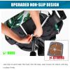 imageSmiry Printed Office Computer Chair Seat Covers Stretch Fit Universal Desk Rotating Chair Cover Washable Removable Seat Cushion Protectors  BeigeGreen