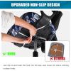 imageSmiry Printed Office Computer Chair Seat Covers Stretch Fit Universal Desk Rotating Chair Cover Washable Removable Seat Cushion Protectors  BeigeNavy Blue