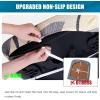 imageSmiry Printed Office Computer Chair Seat Covers Stretch Fit Universal Desk Rotating Chair Cover Washable Removable Seat Cushion Protectors  BeigeYellow and Grey
