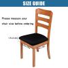 imageSmiry Velvet Seat Covers for Dining Room Chair Set of 2 Stretch Fit Removable Washable Chair Seat Cushion Protector Slipcovers with Ties Light GreyRed