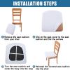 imageSmiry Velvet Seat Covers for Dining Room Chair Set of 2 Stretch Fit Removable Washable Chair Seat Cushion Protector Slipcovers with Ties Light GreyWhite