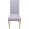 imageSmiry Velvet Stretch Chair Covers for Dining Room Set of 2 Soft Fit Removable Washable Kitchen Parsons Chair Slipcover Protector BeigeLight Grey