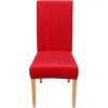 imageSmiry Velvet Stretch Chair Covers for Dining Room Set of 2 Soft Fit Removable Washable Kitchen Parsons Chair Slipcover Protector BeigeRed