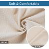 imageSmiry Seat Covers for Dining Room Chairs Set of 4 Stretch Jacquard Dining Chair Covers Removable Washable Slipcovers Protector BeigeBeige