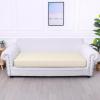 imageSmiry Waterproof Couch Cushion Covers Stretch Jacquard Thick Sofa Cushion Covers Washable Seat Slipcover Elastic Furniture Protector for Pets Kid 2PC CamelBeige