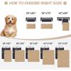 imageSmiry Waterproof Dog Bed Cover Blanket 40x50 Soft Reversible Pet Blanket Washable Leakproof Cats Dogs Couch Cover for Sofa Couch Furniture NavyBlueCamelBeige