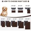 imageSmiry Waterproof Dog Bed Cover Blanket 40x50 Soft Reversible Pet Blanket Washable Leakproof Cats Dogs Couch Cover for Sofa Couch Furniture NavyBlueChocolateDark Grey