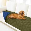 imageSmiry Waterproof Dog Bed Cover Blanket 40x50 Soft Reversible Pet Blanket Washable Leakproof Cats Dogs Couch Cover for Sofa Couch Furniture NavyBlueGreenNavy