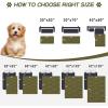imageSmiry Waterproof Dog Bed Cover Blanket 40x50 Soft Reversible Pet Blanket Washable Leakproof Cats Dogs Couch Cover for Sofa Couch Furniture NavyBlueGreenNavy