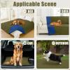 imageSmiry Waterproof Dog Bed Cover Blanket 40x50 Soft Reversible Pet Blanket Washable Leakproof Cats Dogs Couch Cover for Sofa Couch Furniture NavyBlueGreenNavy