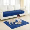 imageSmiry Waterproof Dog Bed Cover Blanket 40x50 Soft Reversible Pet Blanket Washable Leakproof Cats Dogs Couch Cover for Sofa Couch Furniture NavyBlueNavyBlue