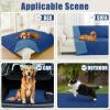 imageSmiry Waterproof Dog Bed Cover Blanket 40x50 Soft Reversible Pet Blanket Washable Leakproof Cats Dogs Couch Cover for Sofa Couch Furniture NavyBlueNavyBlue