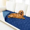 imageSmiry Waterproof Dog Bed Cover Blanket 40x50 Soft Reversible Pet Blanket Washable Leakproof Cats Dogs Couch Cover for Sofa Couch Furniture NavyBlueNavyBlue