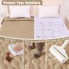 imageSmiry Waterproof Dog Bed Cover Blanket Soft Reversible Pet Blanket Washable Leakproof Cats Dogs Couch Cover for Sofa Couch Furniture 30x70 Inch TaupeBeigeCamelBeige