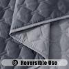 imageSmiry Waterproof Dog Bed Cover Blanket Soft Reversible Pet Blanket Washable Leakproof Cats Dogs Couch Cover for Sofa Couch Furniture 30x70 Inch TaupeBeigeGreyDark Grey