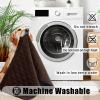 imageSmiry Waterproof Dog Bed Cover Blanket Soft Reversible Pet Blanket Washable Leakproof Cats Dogs Couch Cover for Sofa Couch Furniture 30x70 Inch TaupeBeigeChocolateDark Grey