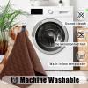 imageSmiry Waterproof Dog Bed Cover Blanket Soft Reversible Pet Blanket Washable Leakproof Cats Dogs Couch Cover for Sofa Couch Furniture 30x70 Inch TaupeBeigeBrownChocolate