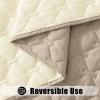 imageSmiry Waterproof Dog Bed Cover Blanket Soft Reversible Pet Blanket Washable Leakproof Cats Dogs Couch Cover for Sofa Couch Furniture 30x70 Inch TaupeBeigeTaupeBeige