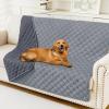 imageSmiry Waterproof Dog Bed Cover Blanket Soft Reversible Pet Blanket Washable Leakproof Cats Dogs Couch Cover for Sofa Couch Furniture 30x70 Inch TaupeBeigeGreyDark Grey
