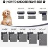 imageSmiry Waterproof Dog Blanket 30x53 Inch Soft Pet Bed Cover Reversible Washable Sofa Couch Furniture Protector for Small Medium Large Dog Puppy Cat GreyDark GreyGreyDark Grey
