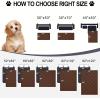 imageSmiry Waterproof Dog Blanket 30x53 Inch Soft Pet Bed Cover Reversible Washable Sofa Couch Furniture Protector for Small Medium Large Dog Puppy Cat GreyDark GreyBrownChocolate