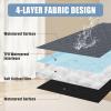 imageSmiry Waterproof Dog Blanket Reversible Dog Bed Cover Pet Blanket Soft Pet Couch Covers for Sofa Washable Bed Couch Sofa Furniture Protector for Puppy Cat Kids 30quotx70quot GreyDark GreyDark GreyBlack
