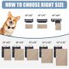 imageSmiry Waterproof Dog Blanket Reversible Dog Bed Cover Pet Blanket Soft Pet Couch Covers for Sofa Washable Bed Couch Sofa Furniture Protector for Puppy Cat Kids 30quotx70quot GreyDark GreyTaupeBeige