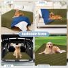 imageSmiry Waterproof Dog Blanket Reversible Dog Bed Cover Pet Blanket Soft Pet Couch Covers for Sofa Washable Bed Couch Sofa Furniture Protector for Puppy Cat Kids 30quotx70quot GreyDark GreyGreenNavy
