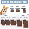 imageSmiry Waterproof Dog Blanket Reversible Dog Bed Cover Pet Blanket Soft Pet Couch Covers for Sofa Washable Bed Couch Sofa Furniture Protector for Puppy Cat Kids 30quotx70quot GreyDark GreyBrownChocolate