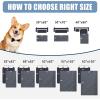 imageSmiry Waterproof Dog Blanket Reversible Dog Bed Cover Pet Blanket Soft Pet Couch Covers for Sofa Washable Bed Couch Sofa Furniture Protector for Puppy Cat Kids 30quotx70quot GreyDark GreyDark GreyBlack