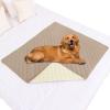 imageSmiry Waterproof Dog Blanket Reversible Dog Bed Cover Pet Blanket Soft Pet Couch Covers for Sofa Washable Bed Couch Sofa Furniture Protector for Puppy Cat Kids 30quotx70quot GreyDark GreyTaupeBeige
