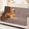 imageSmiry Waterproof Dog Blanket Reversible Dog Bed Cover Pet Blanket Soft Pet Couch Covers for Sofa Washable Bed Couch Sofa Furniture Protector for Puppy Cat Kids 30quotx70quot GreyDark GreyGreyish BrownBrown