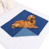 imageSmiry Waterproof Dog Blanket Reversible Dog Bed Cover Pet Blanket Soft Pet Couch Covers for Sofa Washable Bed Couch Sofa Furniture Protector for Puppy Cat Kids 30quotx70quot GreyDark GreyNavyBlue