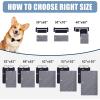 imageSmiry Waterproof Dog Blanket Reversible Dog Bed Cover Pet Blanket Soft Pet Couch Covers for Sofa Washable Bed Couch Sofa Furniture Protector for Puppy Cat Kids 30quotx70quot GreyDark GreyGreyDark Grey