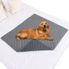 imageSmiry Waterproof Dog Blanket Reversible Dog Bed Cover Pet Blanket Soft Pet Couch Covers for Sofa Washable Bed Couch Sofa Furniture Protector for Puppy Cat Kids 30quotx70quot GreyDark GreyGreyDark Grey