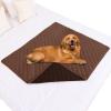 imageSmiry Waterproof Dog Blanket Reversible Dog Bed Cover Pet Blanket Soft Pet Couch Covers for Sofa Washable Bed Couch Sofa Furniture Protector for Puppy Cat Kids 30quotx70quot GreyDark GreyBrownChocolate