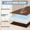 imageSmiry Waterproof Dog Blanket Reversible Dog Bed Cover Pet Blanket Soft Pet Couch Covers for Sofa Washable Bed Couch Sofa Furniture Protector for Puppy Cat Kids 30quotx70quot GreyDark GreyBrownChocolate