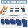 imageSmiry Waterproof Dog Blanket Reversible Dog Bed Cover Pet Blanket Soft Pet Couch Covers for Sofa Washable Bed Couch Sofa Furniture Protector for Puppy Cat Kids 30quotx70quot GreyDark GreyNavyBlue