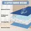 imageSmiry Waterproof Dog Blanket Reversible Dog Bed Cover Pet Blanket Soft Pet Couch Covers for Sofa Washable Bed Couch Sofa Furniture Protector for Puppy Cat Kids 30quotx70quot GreyDark GreyNavyBlue
