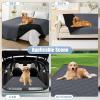 imageSmiry Waterproof Dog Blanket Reversible Dog Bed Cover Pet Blanket Soft Pet Couch Covers for Sofa Washable Bed Couch Sofa Furniture Protector for Puppy Cat Kids 30quotx70quot GreyDark GreyDark GreyBlack